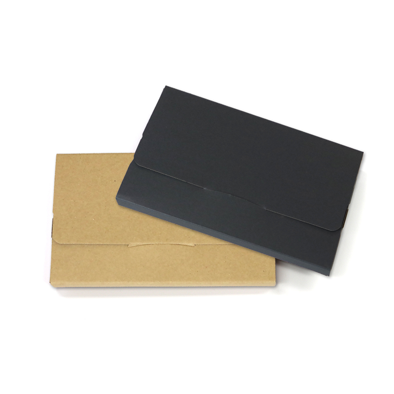 ニコノス 薄型組立箱20mm厚 クラフト/黒 UK1321-KB-E 10枚入/袋（ご注文単位10袋）【直送品】