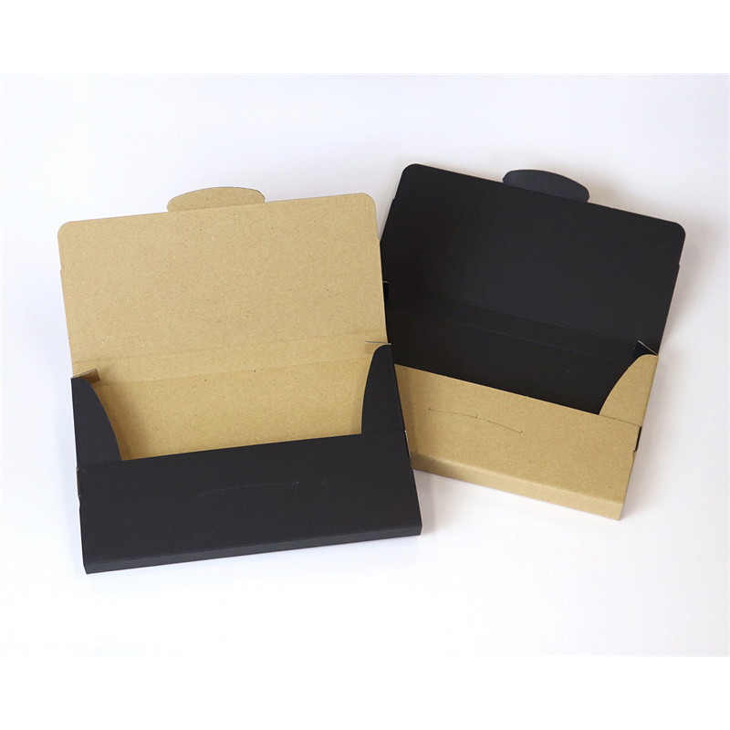 ニコノス 薄型組立箱20mm厚 クラフト/黒 UK1321-KB-E 10枚入/袋(ご注文単位10袋)【直送品】