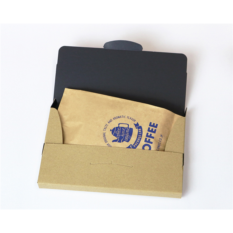 ニコノス 薄型組立箱20mm厚 クラフト/黒 UK1321-KB-E 10枚入/袋(ご注文単位10袋)【直送品】