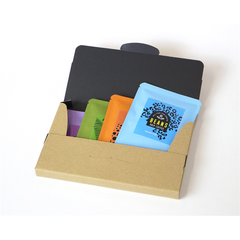 ニコノス 薄型組立箱20mm厚 クラフト/黒 UK1321-KB-E 10枚入/袋(ご注文単位10袋)【直送品】