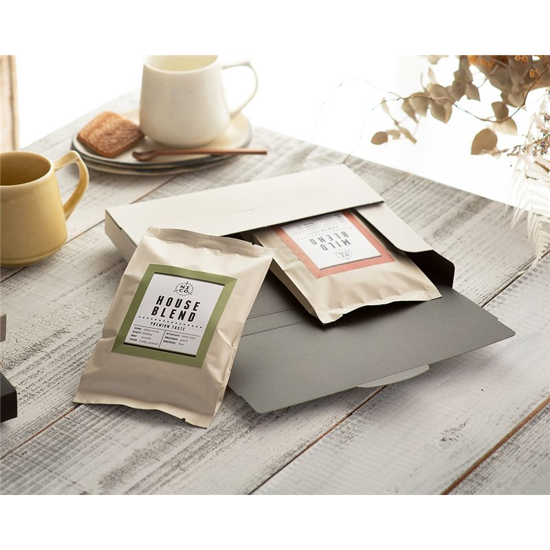 ニコノス 薄型組立箱A5ワイド クラフト/グレー UKA5-KG-E 10枚入/袋(ご注文単位10袋)【直送品】