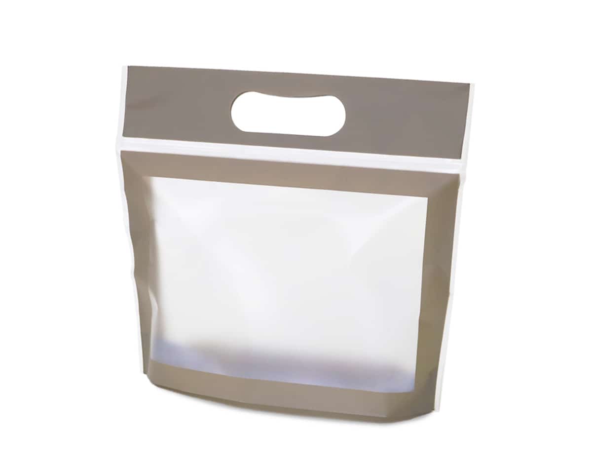 ニコノス アウターバッグジップ付 サンドベージュ OBZ-1623SB 100枚入/袋（ご注文単位5袋）【直送品】