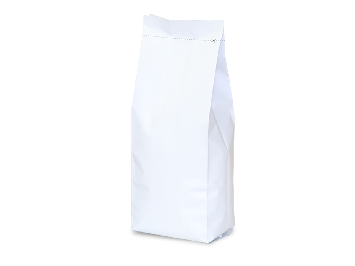 ニコノス アロマブレスパック200g ガゼット袋 ホワイト ABP-230WT 100枚入/袋（ご注文単位10袋）【直送品】