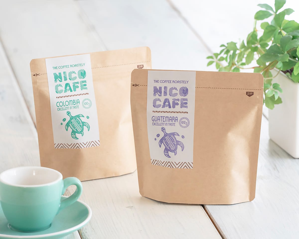 ニコノス スタンドチャッカー 80g ST-80 100枚入/袋（ご注文単位10袋）【直送品】