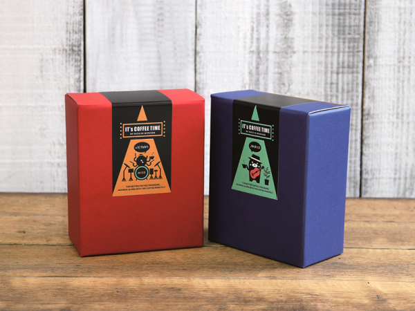 ニコノス ドリップバッグ用中箱 ネイビー IC-DN 50枚入/袋（ご注文単位4袋）【直送品】