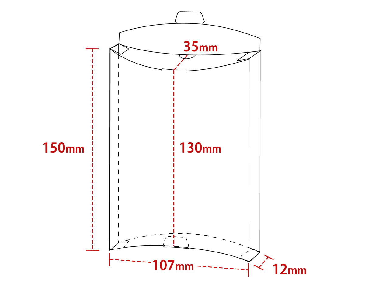 ニコノス クリアケース ピローS CC-3P-E 50枚入/袋（ご注文単位6袋）【直送品】