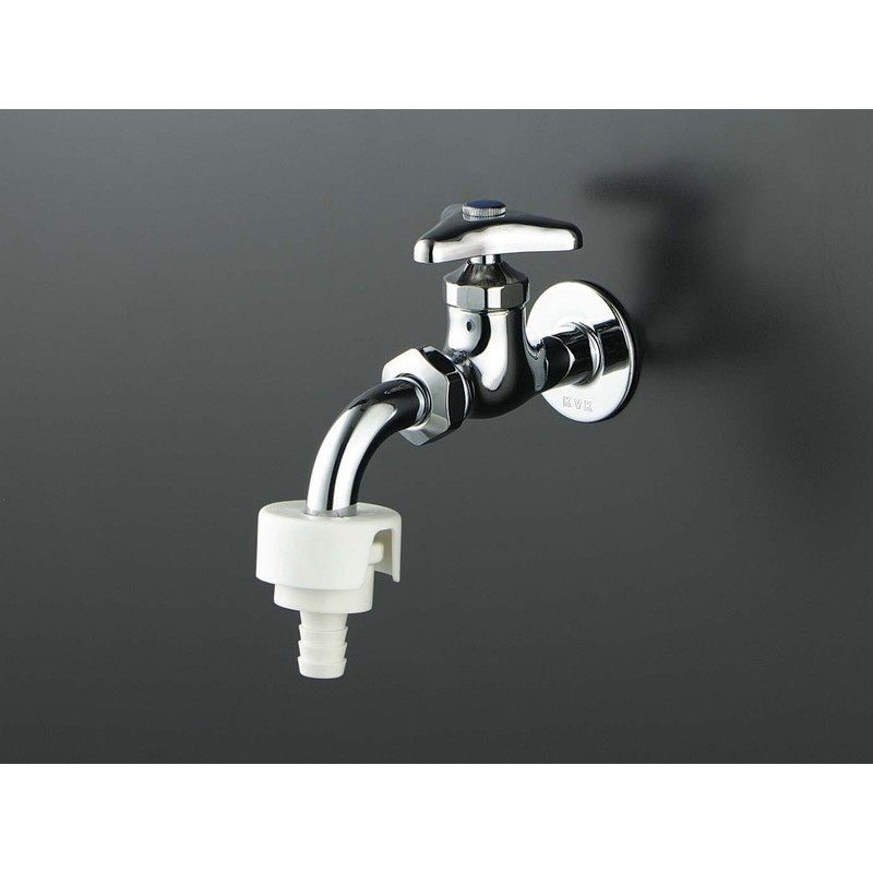 KVK 2300128 自動接手横水栓 カプラ付 K34GJ 1個(ご注文単位1個)【直送品】