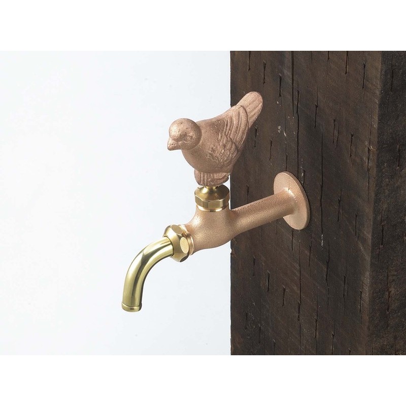 KVK 2300172 ガーデニング水栓 スズメ付 K125A 1個(ご注文単位1個)【直送品】