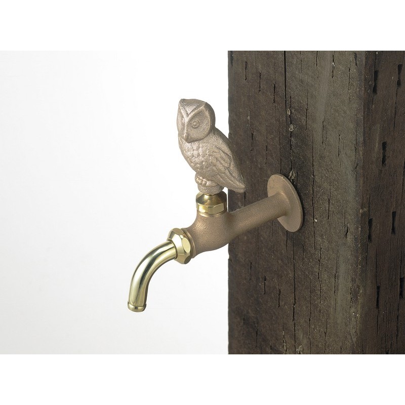 KVK 2300178 ガーデニング水栓 フクロウ付 K125E 1個(ご注文単位1個)【直送品】