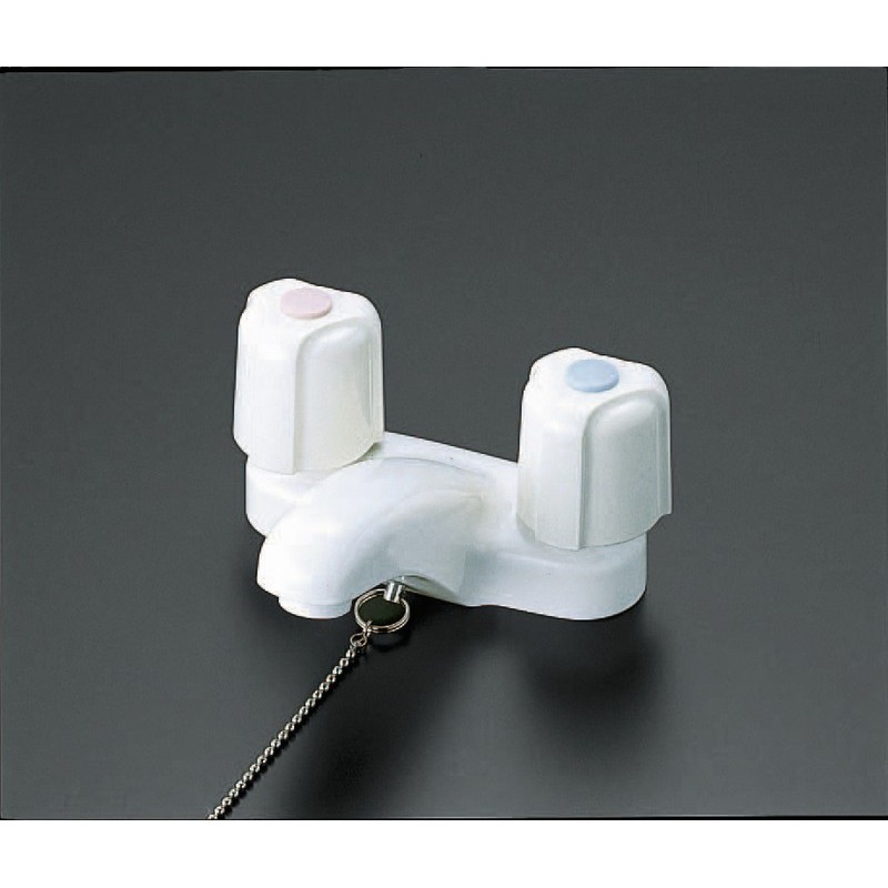 KVK 2300519 洗面2ハンドル混合栓 栓付 KM66 1個(ご注文単位1個)【直送品】