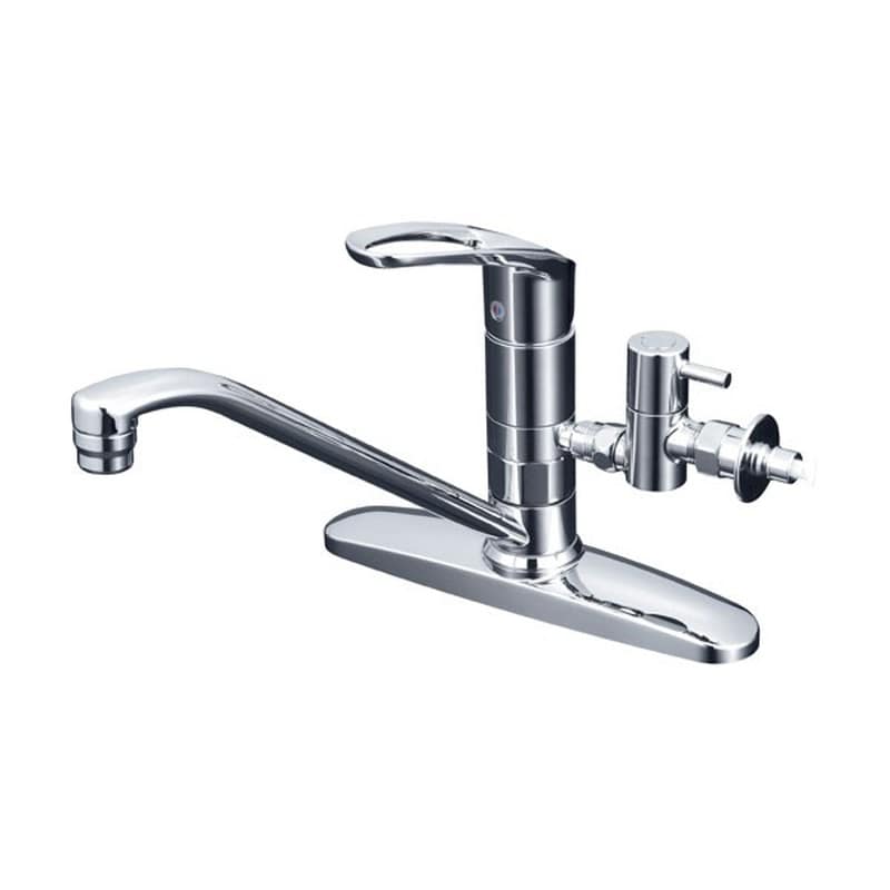 KVK 2300786 寒 流し台混合栓 栓付 KM5091ZTTU 1個（ご注文単位1個）【直送品】