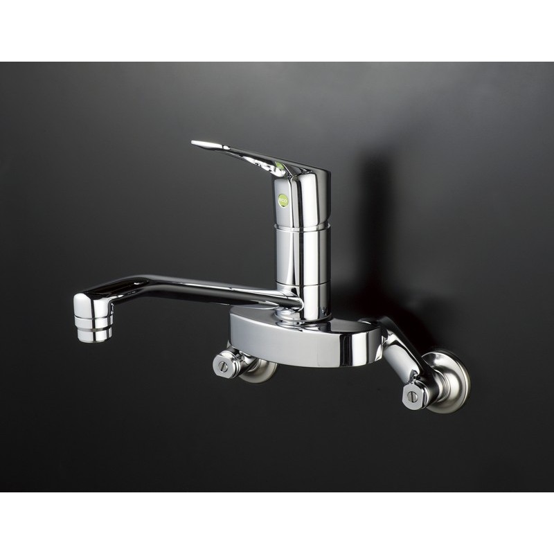 KVK 2302366 シングル混合栓 eレバー KM5010TEC 1個（ご注文単位1個）【直送品】