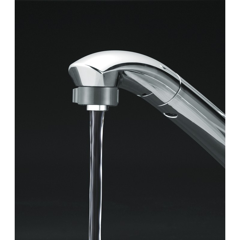 KVK 2302392 流台シャワー付混合栓 KM5031TTN 1個（ご注文単位1個）【直送品】