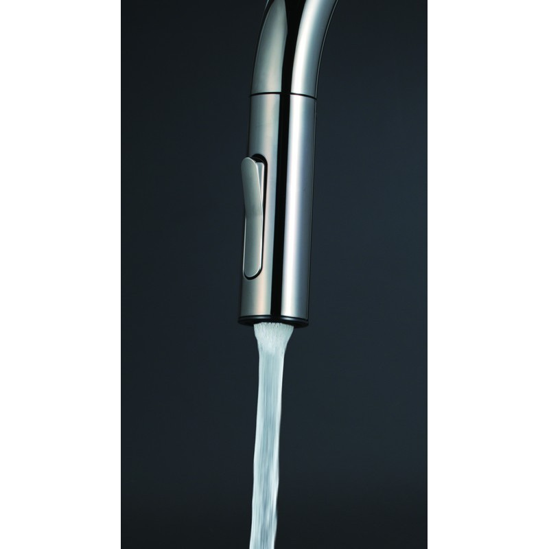 KVK 2302419 グースネック混合栓 e D黒 KM6061ECBN 1個(ご注文単位1個)【直送品】