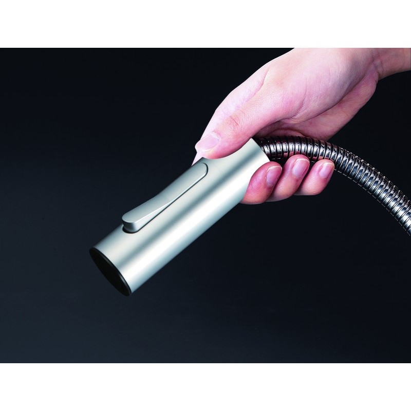 KVK 2302423 グースネック混合栓 e パール KM6061ECP 1個（ご注文単位1個）【直送品】