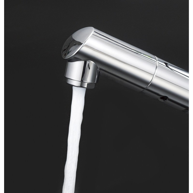 KVK 2302484 洗面用混合栓 eレバー KM8021TEC 1個(ご注文単位1個)【直送品】