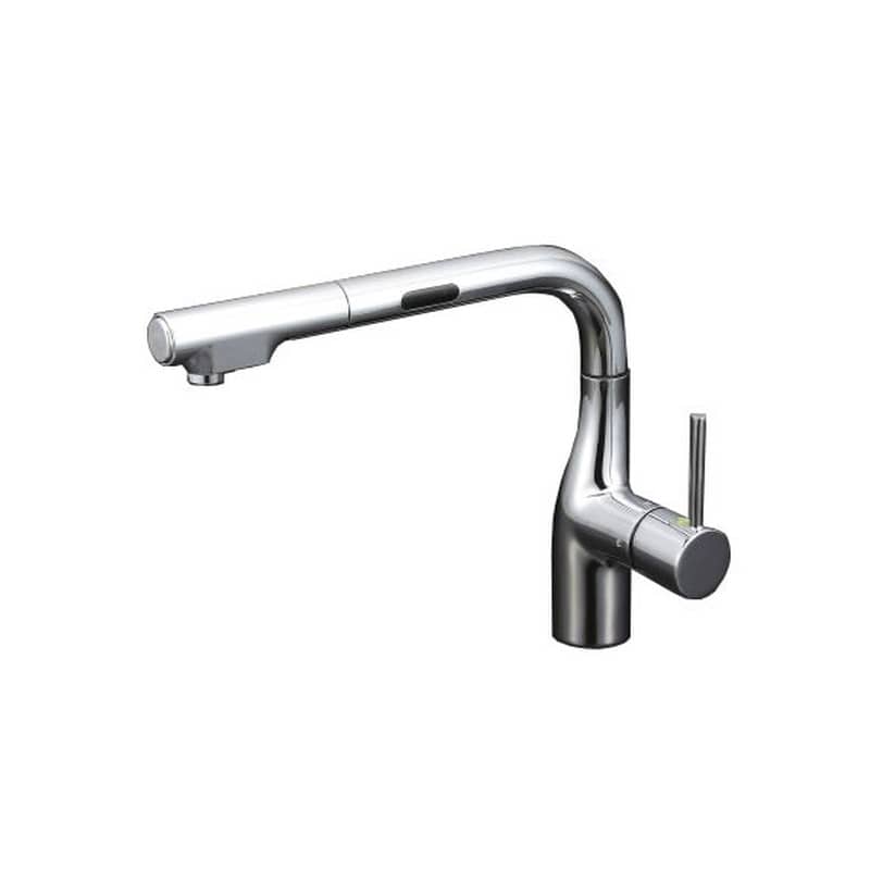 KVK 2302634 流し台用シングルレバー式シャワー付混合栓 寒冷地 KM6111ZDECHS 1個（ご注文単位1個）【直送品】