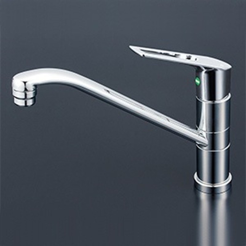 KVK 2302865 寒シングル混合栓eレバー200mmパイプ付 KM5051ZTR2EC 1個（ご注文単位1個）【直送品】