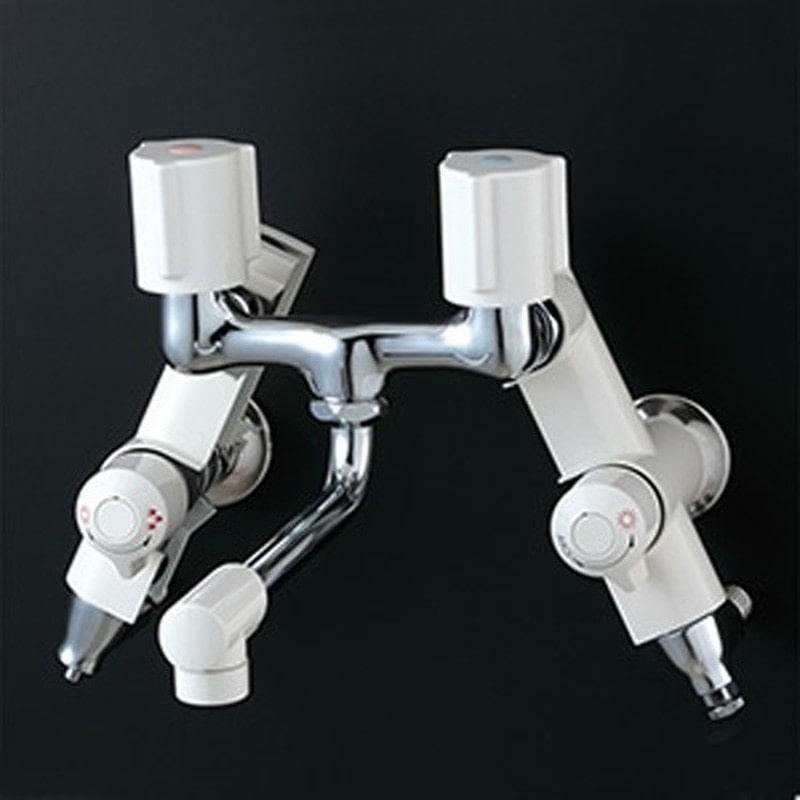 KVK 2303295 ソーラー2ハンドル混合栓併用形 KM13N2SL 1個（ご注文単位1個）【直送品】