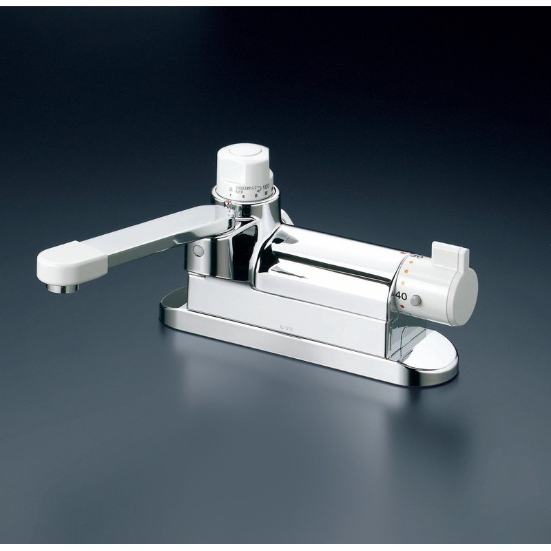 KVK 2300571 デッキ定量サーモスタット混合栓 KM297G 1個（ご注文単位1個）【直送品】