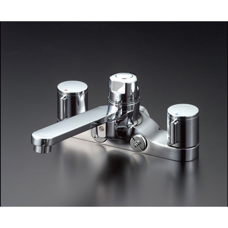 KVK 2300570 寒 デッキ定量2ハンドル混合栓 KM296ZGT 1個（ご注文単位1個）【直送品】