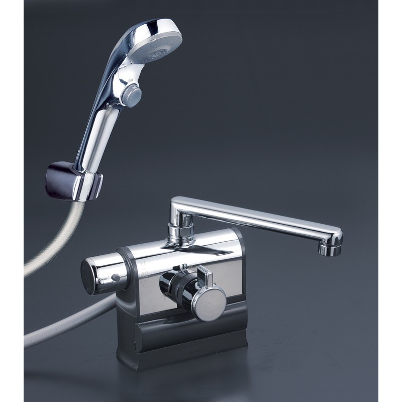 KVK 2302315 デッキ形サーモシャワー 左 190 KF3008LS2 1個（ご注文単位1個）【直送品】