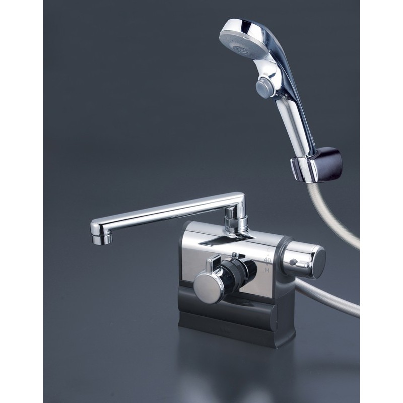 KVK 2302322 デッキ形サーモシャワー 右 190 KF3008RS2 1個（ご注文単位1個）【直送品】