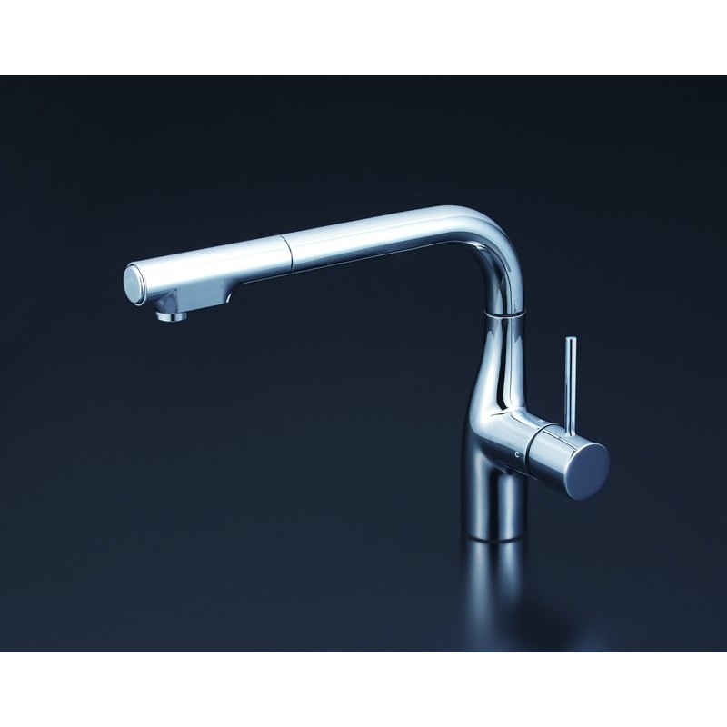 KVK 2302444 流台シャワー付混合栓 Le KM6101EC 1個（ご注文単位1個）【直送品】