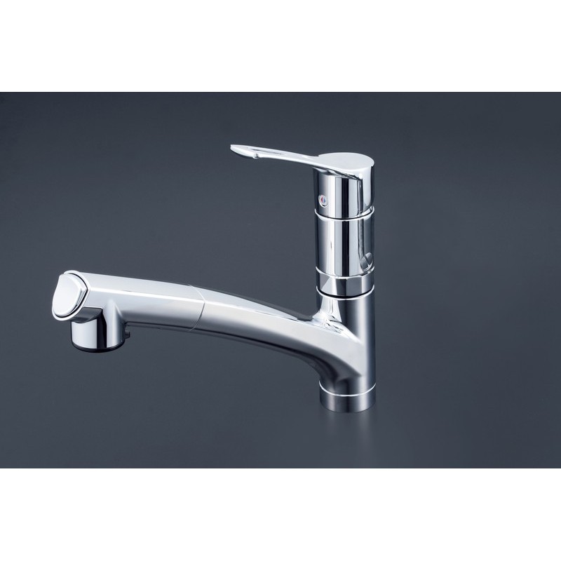 KVK 2302390 寒 流台シャワー付混合栓 KM5021ZTTN 1個（ご注文単位1個）【直送品】