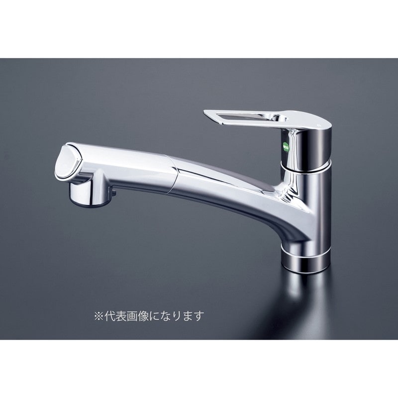 KVK 2302639 流し台用シングルレバー式混合栓 寒冷地 KM5021ZTECHS 1個（ご注文単位1個）【直送品】