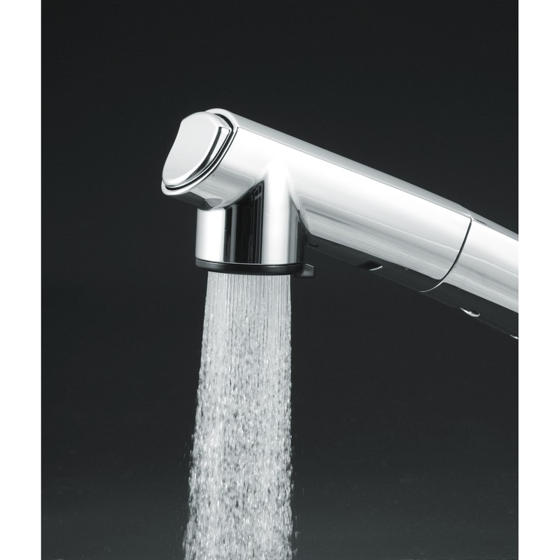 KVK 2302639 流し台用シングルレバー式混合栓 寒冷地 KM5021ZTECHS 1個（ご注文単位1個）【直送品】