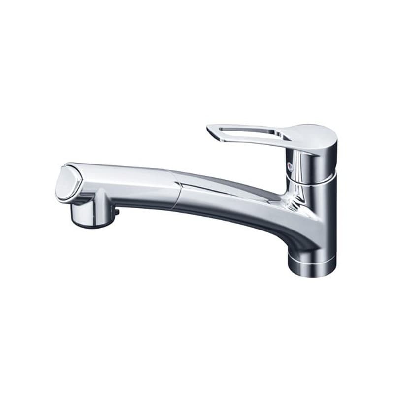 KVK 2300714 寒 流し台シャワー混合栓 KM5021ZTCK 1個（ご注文単位1個）【直送品】