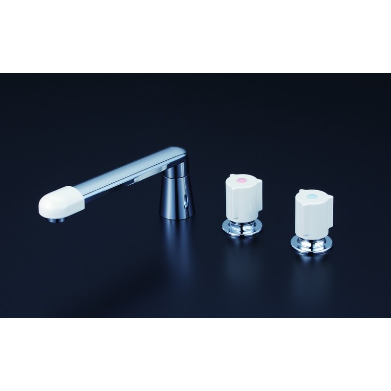 KVK 2302580 バス用埋込形2ハンドル混合栓 KM87GTLN 1個（ご注文単位1個）【直送品】