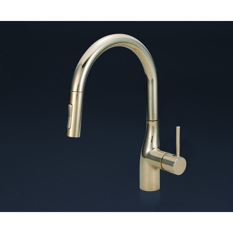 KVK 2302420 グースネック混合栓 e 金 KM6061ECG 1個（ご注文単位1個）【直送品】