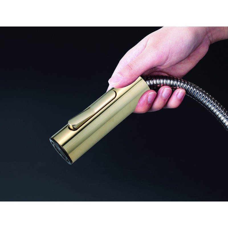 KVK 2302420 グースネック混合栓 e 金 KM6061ECG 1個(ご注文単位1個)【直送品】