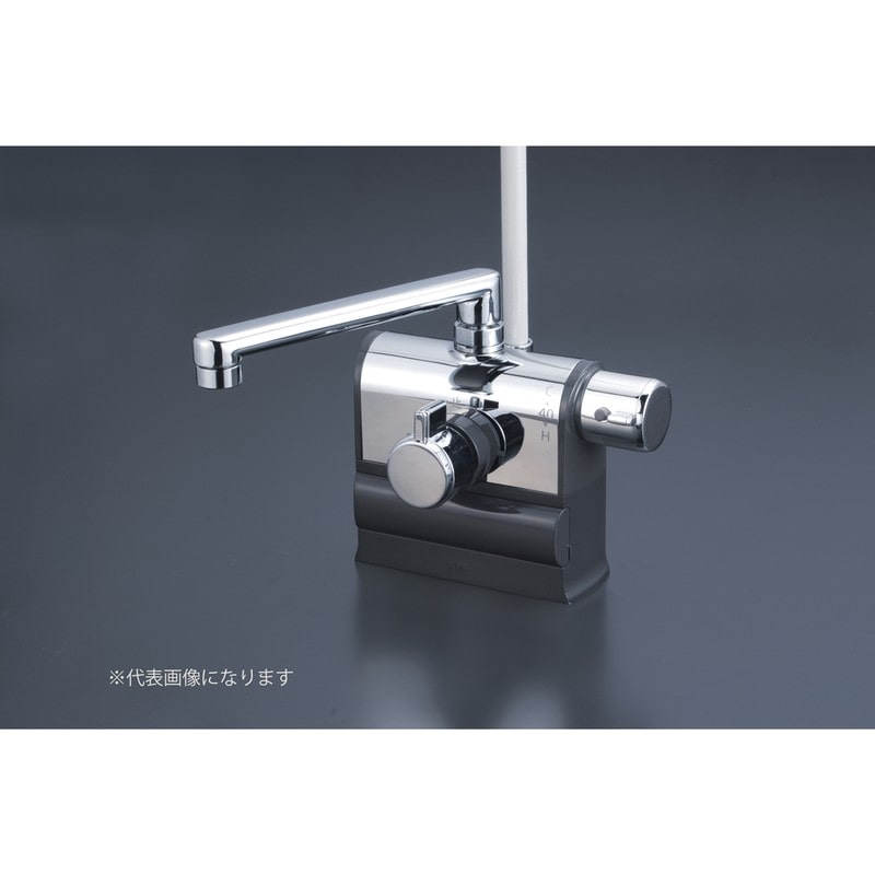 KVK 2303136 デッキ形サーモスタット式シャワー 240mm KF3008RR2S2HS 1個（ご注文単位1個）【直送品】