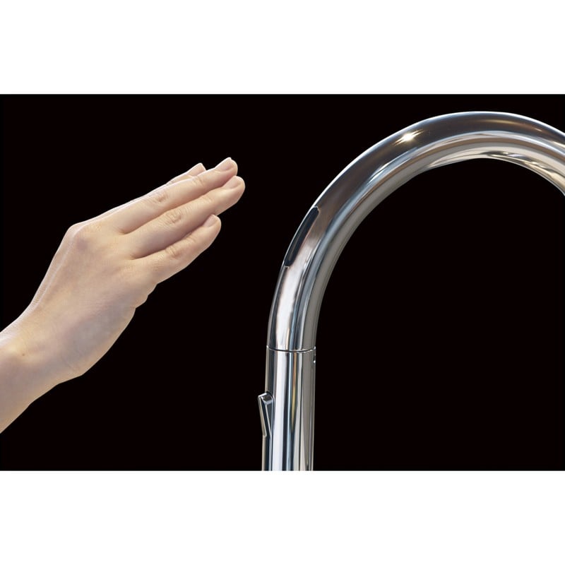 KVK 2302614 ビルトイン浄水器用シングルシャワー付混合栓 KM6091SCECHS 1個(ご注文単位1個)【直送品】