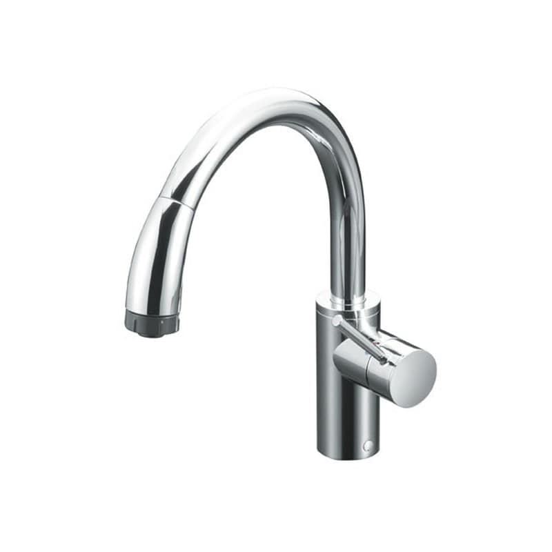 KVK 2300577 寒 流し台シャワー混合栓 KM708ZG 1個（ご注文単位1個）【直送品】