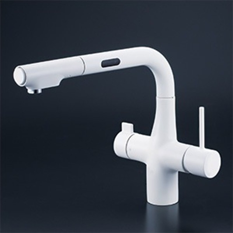 KVK 2302939 ビルトイン浄水器用シングルシャワー付混合栓 MWH KM6131SCECM4 1個（ご注文単位1個）【直送品】