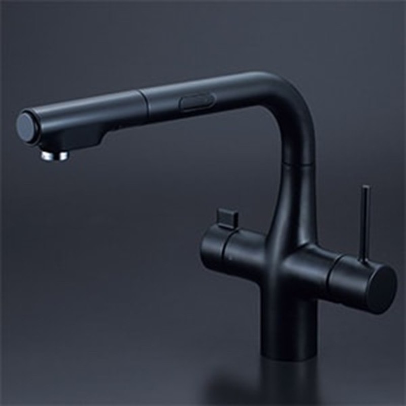 KVK 2302940 ビルトイン浄水器用シングルシャワー付混合栓 MBK KM6131SCECM5 1個（ご注文単位1個）【直送品】