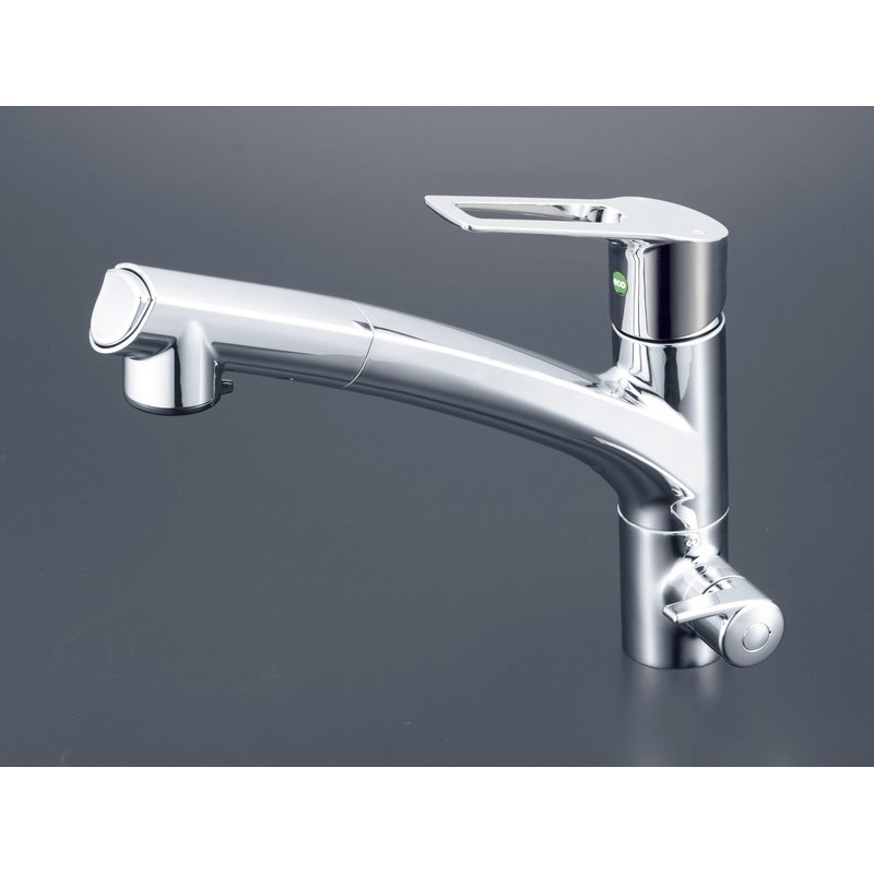 KVK 2300757 浄水シングル混合栓 eレバー KM5061NEC 1個（ご注文単位1個）【直送品】