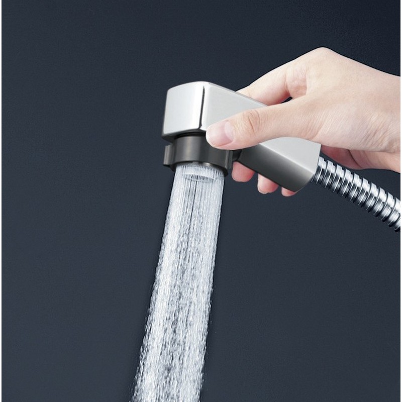 KVK 2300851 洗面シャワー付混合栓 KM8001TF 1個(ご注文単位1個)【直送品】