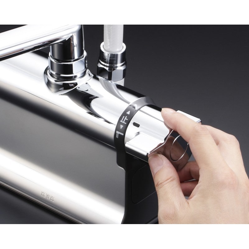 KVK 2300450 デッキサーモシャワー 伸縮P付 KF3011TSJ 1個(ご注文単位1個)【直送品】