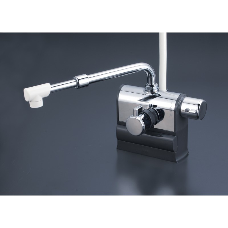 KVK 2302325 デッキ形サーモシャワー右伸縮自在 KF3008RSJ 1個（ご注文単位1個）【直送品】