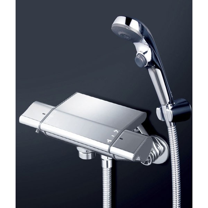 KVK 2300415 寒 サーモシャワーフルメッキヘッド付 KF850WS2 1個（ご注文単位1個）【直送品】