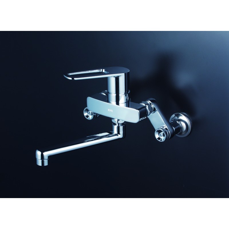 KVK 2302122 楽締ソケットシングル混合栓 MSK110KRJT 1個(ご注文単位1個)【直送品】