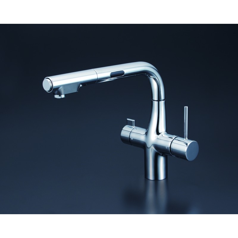 KVK 2302456 浄水器混合栓 e センサー付 KM6131EC 1個(ご注文単位1個)【直送品】