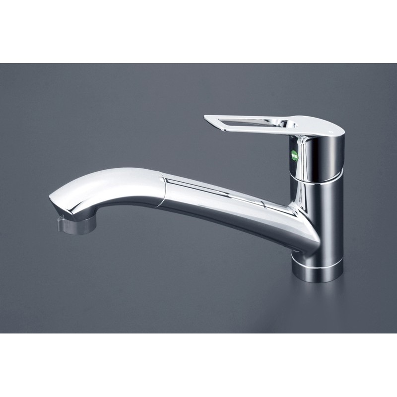 KVK 2302393 寒 流台シャワー付混合栓e KM5031ZTEC 1個(ご注文単位1個)【直送品】