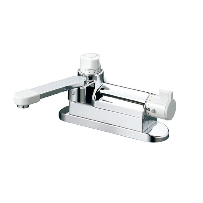 KVK 2300572 寒 デッキ定量サーモスタット混合栓 KM297ZG 1個（ご注文単位1個）【直送品】