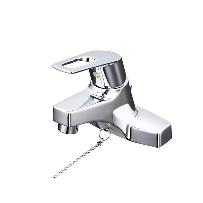 KVK 2300839 寒 洗面混合栓 eレバー KM7014ZTEC 1個（ご注文単位1個）【直送品】